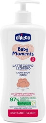 Chicco Baby Moments Sensitive leche corporal con dosificador para piel sensible 500 ml