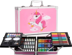 Set de arte infantil RENEW FORCE Pony con motivo de unicornio, 145 piezas