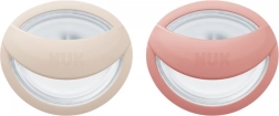 Chupete NUK Perfect Match 0–6 m, 2 uds, beige/rojo