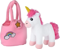 Unicornio de Peluche en Bolso