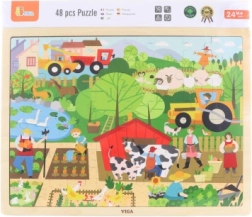 Puzle de madera Granja 48 piezas
