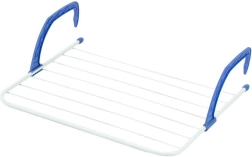 Tendedero metálico colgante para ropa 7 m, capacidad de carga 10 kg