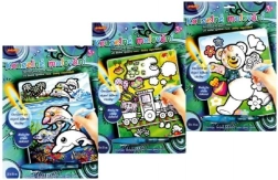 Pintura mágica con agua - Trencito alegre