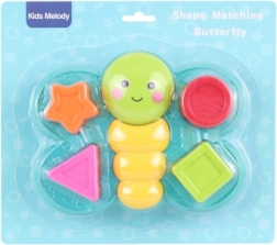 Encajable de mariposa – juguete de plástico para niños 18m+
