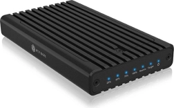 ICY BOX IB-2817MCL-C31 estación para 2× SSD NVMe con función de clonación