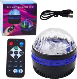 Proyector LED de estrellas con control remoto y efectos de luz