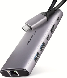Hub USB multipuerto 6 en 1 AXAGON con 10Gbps