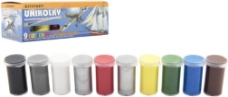 Pinturas para modelismo Unikolky – set de 9 colores + barniz mate gratis