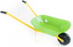 Carretilla infantil de chapa verde 75 × 30 × 40 cm