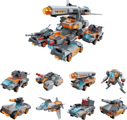 Qman Thunderbolt Chariot juego de construcción 8 en 1