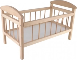 Cuna de madera grande para muñecas