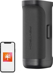 Soporte para teléfono PGYTECH MagCam con powerbank integrada de 3000 mAh (negro)