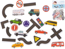 Rompecabezas de espuma para la bañera con motivo de ciudad