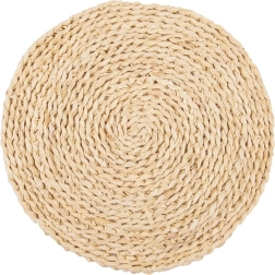 Mantel individual redondo natural 35 cm