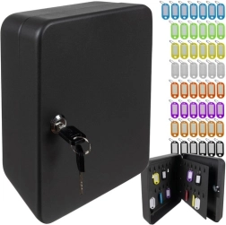 Caja fuerte para llaves con 48 ganchos e identificadores MALATEC