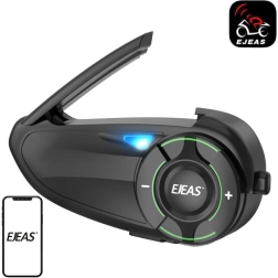 Intercomunicador de moto EJEAS Q8 con comunicación mesh e IP67