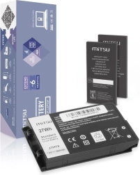 Batería MITSU para Dell Latitude 12 Rugged 7202/7212/7220 tablet (3600 mAh, 27 Wh)