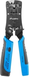 Herramienta de crimpado RJ-45 RJ-11 con tester