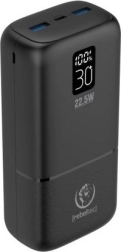 Powerbank P30 con LCD, 30 000 mAh, PD 22,5 W