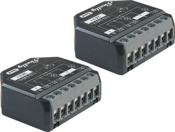 Set de 2 controladores Shelly 2PM Gen4 Zigbee/Matter para persianas y electrodomésticos