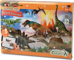Calendario de Adviento con dinosaurios de Collecta