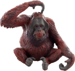 Figura de orangután de plástico