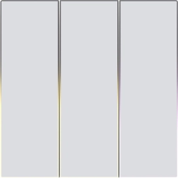 Interruptor inteligente táctil de tres canales AVATTO TS60 con Wi‑Fi