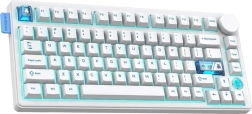 Teclado mecánico Onikuma MT706 blanco QWERTY
