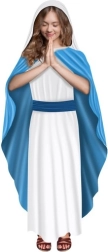 Disfraz de la Virgen María