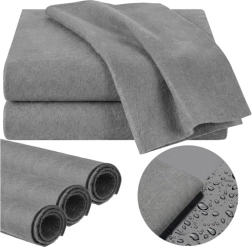 Paños de microfibra para ventanas sin marcas 40 × 50 cm, juego de 3 uds RUHHY