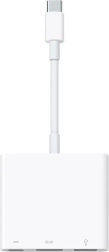 Adaptador multipuerto USB‑C con HDMI, USB‑A y alimentación