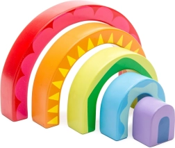 Arcoíris de madera Le Toy Van Petilou para niños