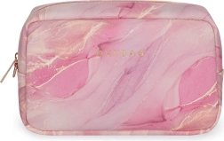 Neceser EMILY marmoleado rosa (20 × 13 × 5 cm)