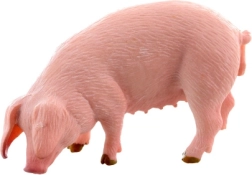 Cerdo doméstico de plástico: figura para niños