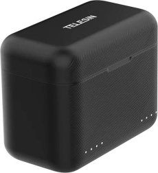 Cargador dual Telesin con ranura para tarjetas para INSTa360 X4