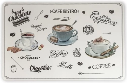 Mantel individual de plástico TORO Cafe Bistro 28,5 × 44 cm