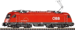 Locomotora eléctrica Piko ÖBB Rh 1216 Taurus con cuatro pantógrafos, época VI (H0)
