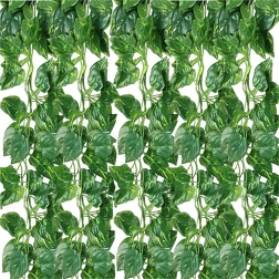 Juego de hiedra artificial para pared y balcón, 5 piezas, guirnalda decorativa de 11,5 m