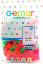 Globos fluorescentes 100 uds