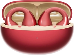 Auriculares inalámbricos qcy crossky clip c30s rojos