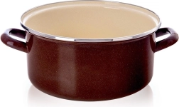 Olla esmaltada Brown 24 cm, 4 l