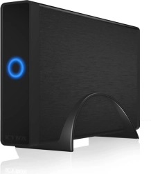 Caja externa para HDD de 3,5" con USB 3.0 y UASP