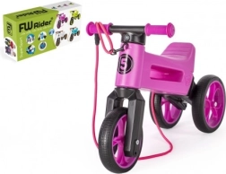 Bicicleta de equilibrio Funny Wheels Rider SuperSport 2 en 1 con correa – Violeta