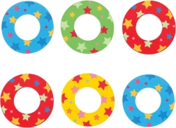 Bigjigs Toys Letra de madera con estrellas - O