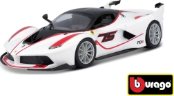 Bburago Ferrari Racing FXX K blanco modelo 1:24