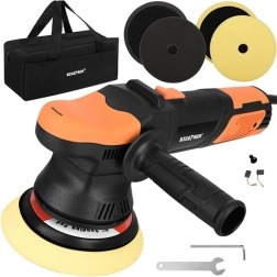 Pulidora orbital eléctrica Bigstren 900 W DA 125 con regulación de revoluciones