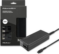 Adaptador de alimentación universal para portátiles Lenovo 65W con 4 conectores