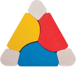 Bigjigs sonajero de madera de colores