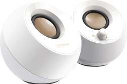 Altavoces Creative Pebble 2.0 USB blancos