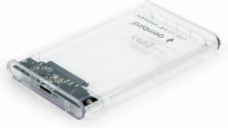 Caja externa transparente para discos de 2,5", USB 3.0